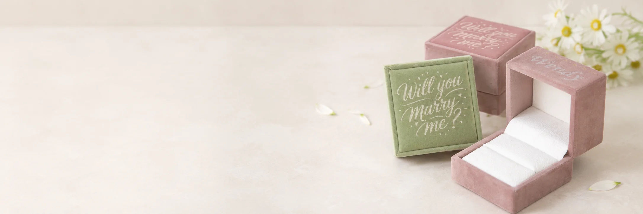 Flannel Ring Box
