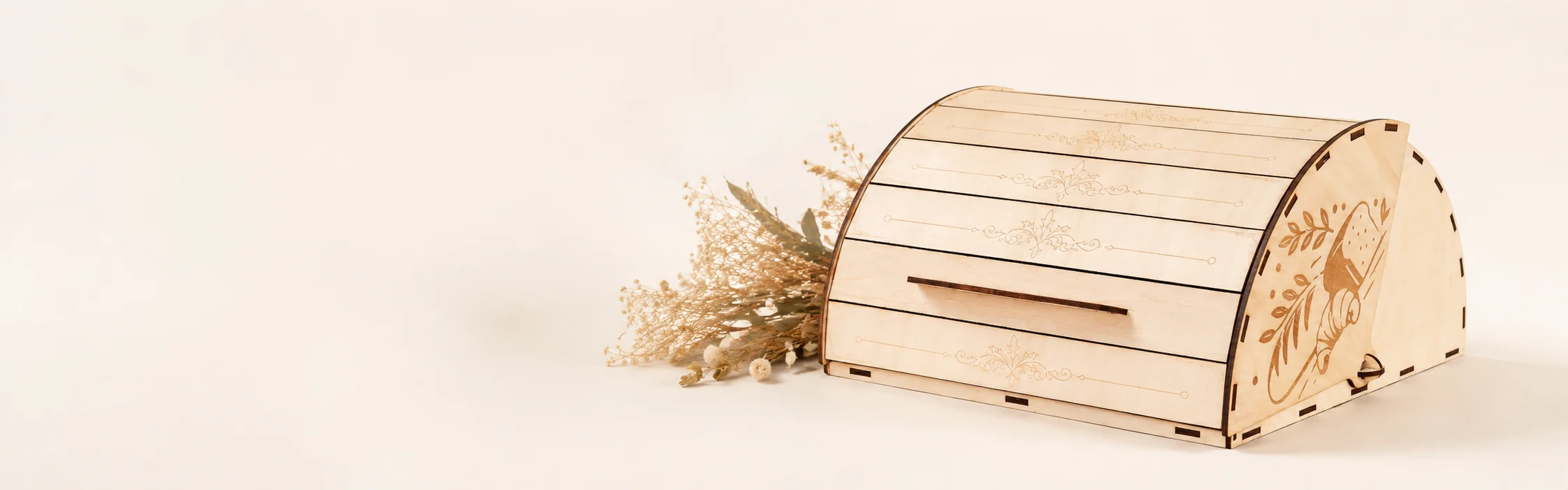 Roll Top Bread Box