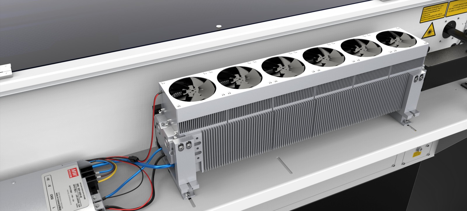 60W RF CO2 laser tube
