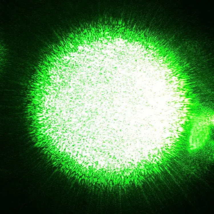 laser speckle pattern