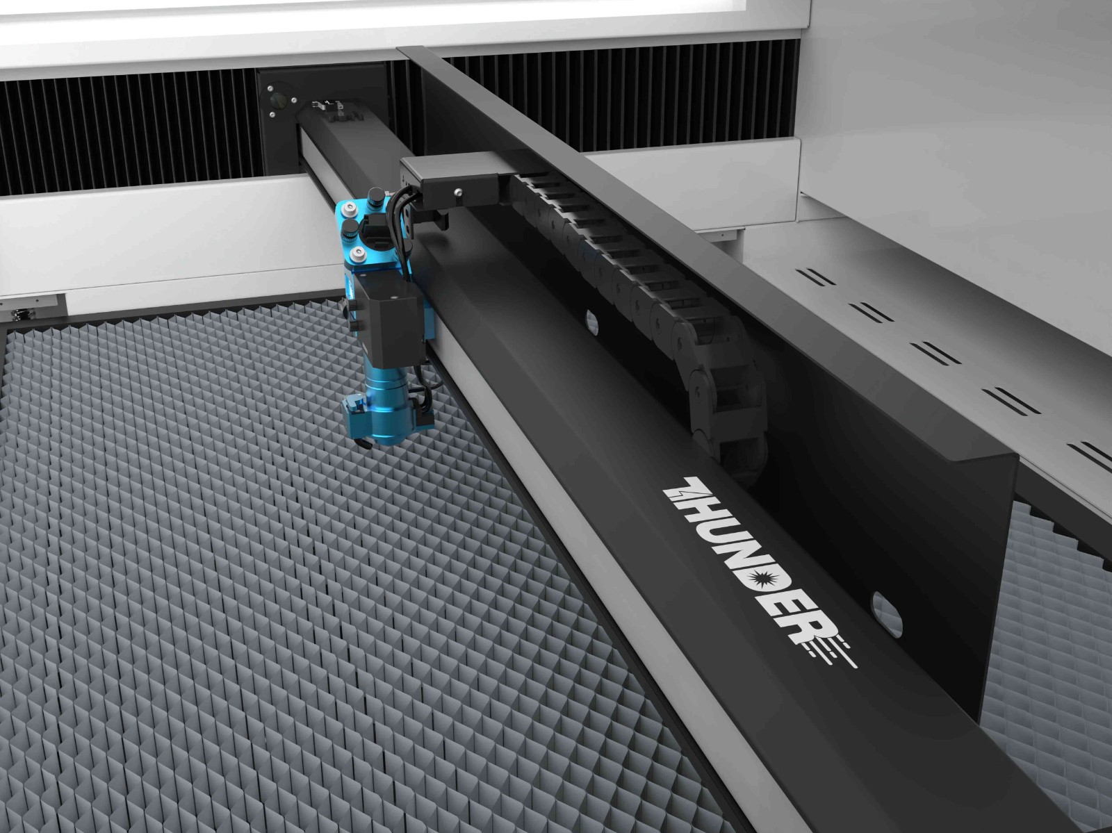 High-precision linear rail in Thunder Laser Titan machine