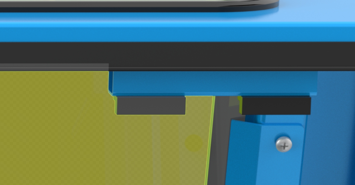 Two safety sensors used in Thunder Titan