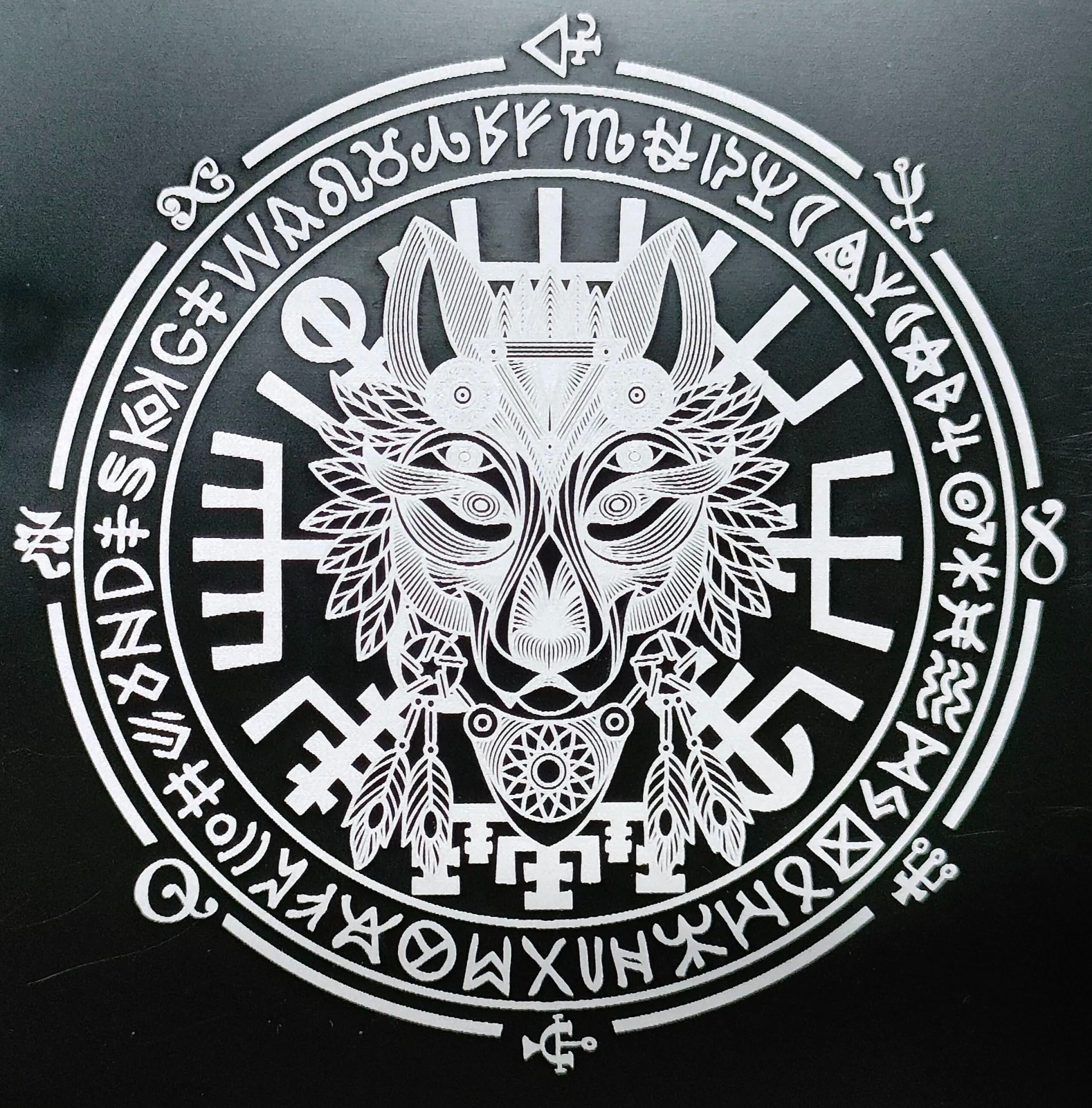 vector laser engraving example