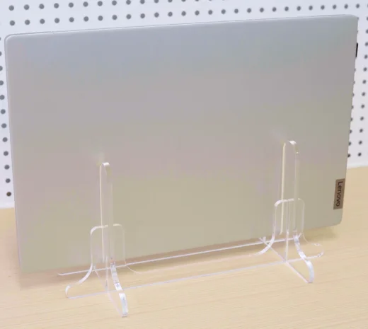 A laser-cut computer holder.webp