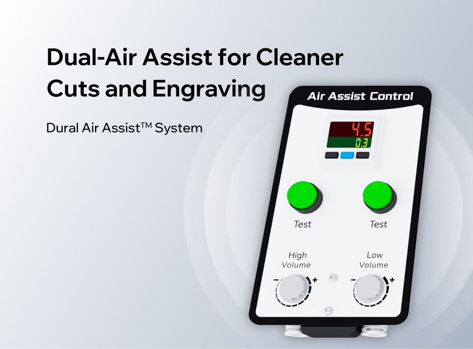 Dual Air System of Titan Pro