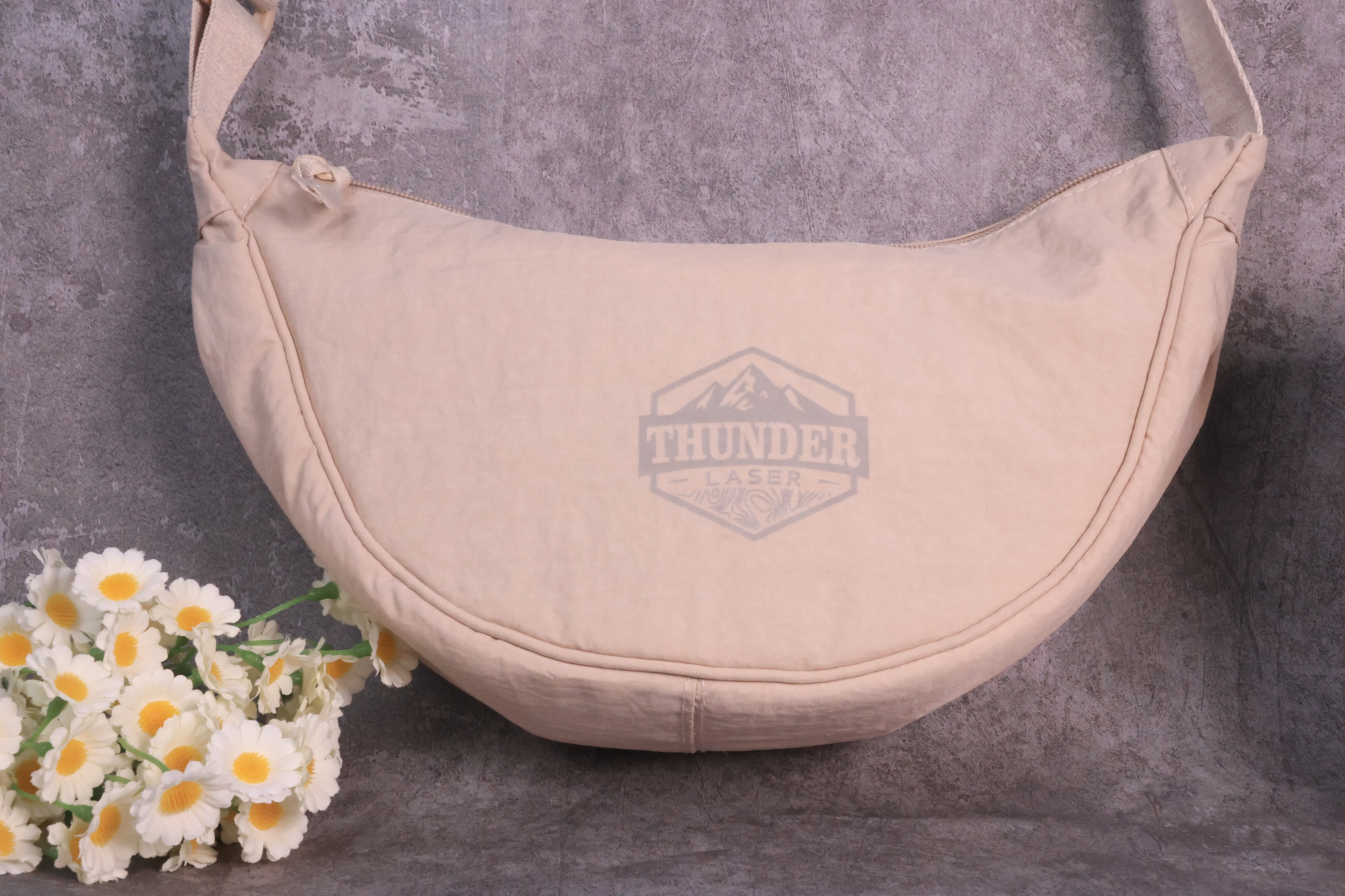 laser mark canvas bag