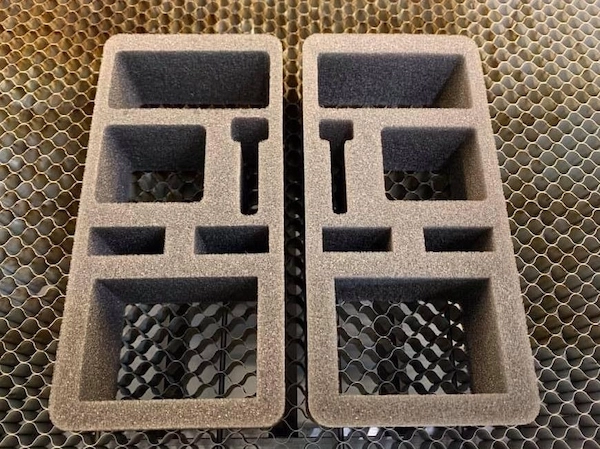 laser cut foam packaging inserts